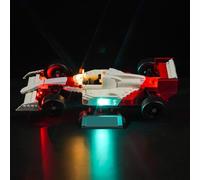 Kit d'éclairage LED MP4/4 et Ayrton Senna, décoratif pour Lego Icons