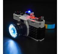 Kit d'éclairage LED pour caméra rétro Lego 31147 (pas de Lego), kit d'éclairage décoratif pour Lego Retro Camera Jouet créatif - Version standard
