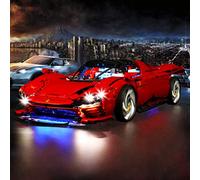 Kit d'Éclairage LED pour Ferrari Daytona SP3 (Pas de Lego), Éclairage Décoratif pour Technic Ferrari Daytona Supercar Jouets Créatifs