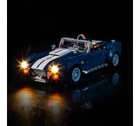 Kit d'Éclairage LED pour Lego 10357 Shelby Cobra 427 S/C - Lumières Personnalisées à Monter, Compatible avec ce Modèle (Modèle Non Inclus)