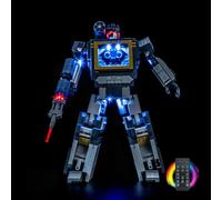 Kit d'Éclairage LED pour Lego 10358 Transformers: Soundwave - Lumières Personnalisées à Monter, Compatible avec ce Modèle (Modèle Non Inclus)(Version télécommande)
