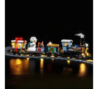 Kit d'Éclairage LED pour Lego 10361 Holiday Express Train - Lumières Personnalisées à Monter, Compatible avec ce Modèle (Modèle Non Inclus)
