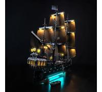 Kit d'Éclairage LED pour Lego 10365 Captain Jack Sparrow's Pirate Ship - Lumières Personnalisées à Monter, Compatible avec ce Modèle (Modèle Non Inclus)