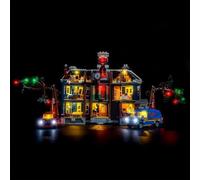 Kit d'Éclairage LED pour Lego 11370 Stranger Things: The Creel House - Lumières Personnalisées à Monter, Compatible avec ce Modèle (Modèle Non Inclus)