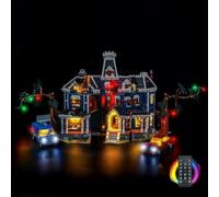 Kit d'Éclairage LED pour Lego 11370 Stranger Things: The Creel House - Lumières Personnalisées à Monter, Compatible avec ce Modèle (Modèle Non Inclus)(Version télécommande)