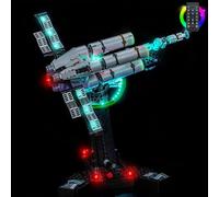 Kit d'Éclairage LED pour Lego 11389 Project Hail Mary - Alimenté USB Effet Lumineux Brillant, Luminaires DIY sans Soudure Facile à Installer (Modèle Non Inclus)(Version télécommande)