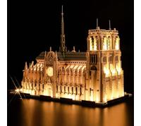Kit d'éclairage LED pour Lego 21061 Architecture Notre-Dame de Paris (pas de Lego), kit d'éclairage décoratif pour Notre-Dame de Paris Jouet créatif - Version standard