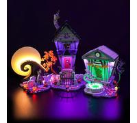 Kit d'Éclairage LED pour LEGO 21351 Tim Burton's The Nightmare Before Christmas - Lumières Personnalisées à Monter, Compatible avec ce Modèle (Modèle non inclus)