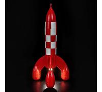 Kit d'Éclairage LED pour Lego 21367 Moon Rocket - Alimenté USB Effet Lumineux Brillant, Luminaires DIY sans Soudure Facile à Installer (Modèle Non Inclus)