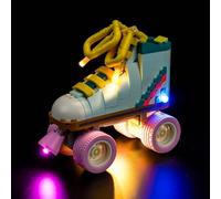 Kit d'éclairage LED pour Lego 31148 Retro Roller Skate, patins à roulettes créatifs avec éclairage