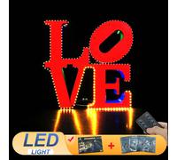 Kit d'éclairage LED pour LEGO 31214, idées de lampes décoratives Art Love, cadeau de bricolage (blocs de construction non inclus, Kits de briques, ensembles de modèles) NO RC