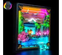 Kit d'Éclairage LED pour Lego 31218 Japanese Cherry Blossom Landscape - Lumières Personnalisées à Monter, Compatible avec ce Modèle (Modèle Non Inclus)(Version télécommande)