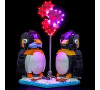 Kit d'Éclairage LED pour Lego 40886 Penguins in Love - Lumières Personnalisées à Monter, Compatible avec ce Modèle (Modèle Non Inclus)