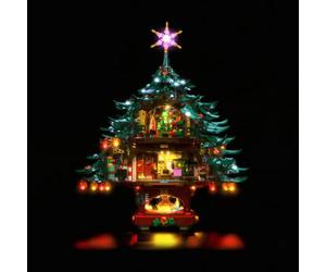 Kit d'Éclairage LED pour LEGO 41843 Family Christmas Tree - Lumières Personnalisées à Monter, Compatible avec ce Modèle (Modèle non inclus)