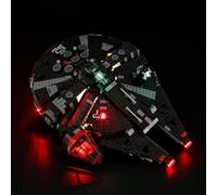 Kit d'éclairage LED pour Lego 75389 Millennium Falcon Model, lumières LED compatibles avec Lego 75389 Millennium Falcon Model (modèle Lego non inclus)