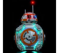 Kit d'Éclairage LED pour Lego 75452 BB-8 Astromech Droid - Lumières Personnalisées à Monter, Compatible avec ce Modèle (Modèle Non Inclus)