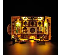 Kit d'Éclairage LED pour Lego 76412 Poufsouffle House Banner, Décoratif pour Harry Potter Château Jouet Créatif (Pas de Lego Inclus)