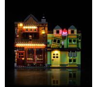 Kit d'Éclairage LED pour Lego 76452 Quality Quidditch Supplies Ice Cream Parlour - Lumières Personnalisées à Monter, Compatible avec ce Modèle (Modèle Non Inclus)