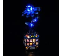 Kit d'Éclairage LED pour Lego 76784 Black Dahlia Flower - Lumières Personnalisées à Monter, Compatible avec ce Modèle (Modèle Non Inclus)