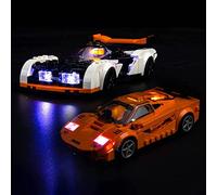 Kit d'Éclairage LED pour Lego 76918 Speed Champions McLaren Solus GT & F1 LM - Décoration pour Voiture de Course (Pas Un Modèle Lego)