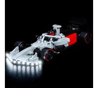 Kit d'Éclairage LED pour Lego 77259 Audi Revolut F1 Team R26 Race Car - Alimenté USB Effet Lumineux Brillant, Luminaires DIY sans Soudure Facile à Installer (Modèle Non Inclus)