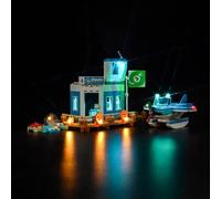 Kit d'éclairage LED pour Lego Fly avec Dodo Airlines (pas de Lego), kit d'éclairage décoratif pour Lego 77051 Animal Crossing Flieg avec Dodo Airlines Jouet créatif
