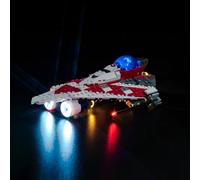 Kit d'éclairage LED pour Lego Jedi Bob's Starfighter 75388 (pas de Lego), kit d'éclairage décoratif pour Lego 75388 Jedi Bobs Chasseur d'étoiles Jouet créatif