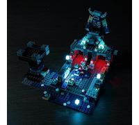 Kit d'éclairage LED pour Lego Minecraft The Deep Dark Battle (Pas Lego), Kit d'éclairage LED pour Minecraft Lego 21246 The Deep Dark Battle Jouets créatifs pour garçons et adultes