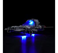 Kit d'Éclairage LED pour Pirate Snubfighter (Pas Un Modèle Lego), Décoratif pour Lego 75346 Star Wars, Jouets Créatifs pour Garçons et Adultes