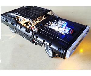Kit d'éclairage LED Shining Blocks pour Lego 42111 Dom's Dodge Charger