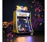 Kit d'éclairage LED version musique pour Lego PAC-Man Arcade (pas Lego), kit d'éclairage décoratif pour Lego 10323 PAC-Man Arcade Creative Toy Lights