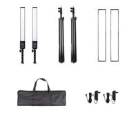 Kit d'éclairage photographique, Bi-Color 3200K-5500K, Luminosité réglable , Kit studio photo