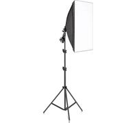 Kit d'éclairage photographique, conception softbox, fonctionnement à distance, PAS d'ampoule