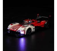 Kit d'éclairage pour Lego 76916 Speed Champions Porsche 963, Kit d'éclairage LED Compatible avec Lego Porsche 963 (lumières Uniquement, Pas de modèles Lego)