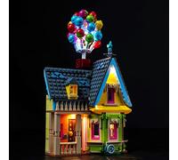 Kit d'éclairage pour Lego Disney et Pixar Carls House 43217 (Pas Un modèle Lego), Ensemble d'éclairage LED Compatible avec Lego Disney et Pixar 'Up' House, Cadeau créatif - Version Mise à Jour