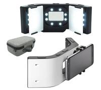 Kit d'éclairage pour photographie dentaire, éclairage pour obturation dentaire, 3 groupes de lampes réglables, pour la macrophotographie et la vidéo buccale, cliniques dentaires, hôpitaux