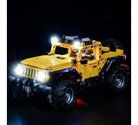 Kit d'éclairage pour Technic Jeep Wrangler Building Blocks Model-Led Light Kit compatible avec Lego 42122 (non inclus dans le modèle)