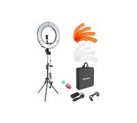 Neewer Kit d'éclairage Ring Light Anneau de lumière LED 48cm Extérieur 55W 5500K Réglable LED G