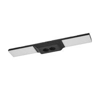 LEDVANCE Kit d'éclairage sous-meuble sans cadre 10W 500 lm 3000K prises et USB-C noir dimmable