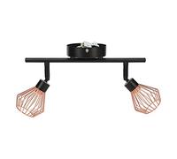 Kit d'éclairage sur Rail, Spot de Plafond sur Rail Noir Flexible pour Armoires de Cuisine Salle à Manger