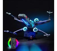 Kit d'éclairage télécommandé pour Lego 75355 X-Wing Starfighter (modèle Non Lego), kit d'éclairage LED Compatible avec X-Wing Starfighter, Jouet créatif pour garçons et Adultes
