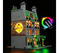 Kit d'éclairage télécommandé pour Lego 76218 Ensemble de Construction Sanctum Sanctorum avec Doctor Strange, Ensemble d'éclairage LED Compatible avec Marvel Sanctum Sanctorum (Pas de modèles Lego)