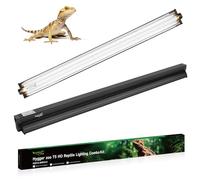 Kit d'éclairage UVB T5 39W 88cm/34inch pour reptile désert 10% UVB lamp Kit | 30% UVA lumière avec tube UVB à haut rendement T5 10.0 reptile uvb light kit pour dragon barbu lézard tortue caméléons