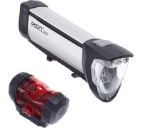 kit d'éclairage vélo b&m Ixon Core/Ixxi, argent