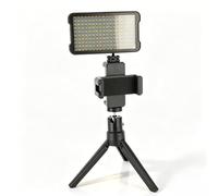 Kit d'éclairage vidéo LED, lumière de Remplissage à Clip, lentille polarisée CPL, réglage de la luminosité, Dispositif d'éclairage vidéo Photographique pour Photographie