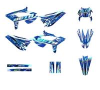 KIT DECO BETA RR 50 DE 2021 à 2026 GALAXIE HOLOGRAPHIC (bleu-fonce)