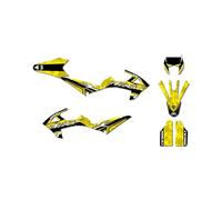 KIT DECO MOTO ADAPTABLE RIEJU MRT 50 WIX (Jaune Année : 2022 à Actuel)