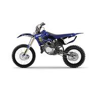 Kit Déco Moto Compatible avec Yamaha YZ 80 et 85 de 1993 a 2018 - Stickers Résistants - Design Racing Bleu/Noir - Kover Graphik (85 YZ 2013 2017)
