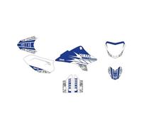KIT DECO MOTO CROSS ADAPTABLE YAM TTR 50 DE 2006 à 2023 EDGE BLEU