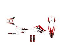 KIT DÉCO MOTO CROSS DERBI X-TREME 50 DE 2010 à 2017 CORYO BLANC